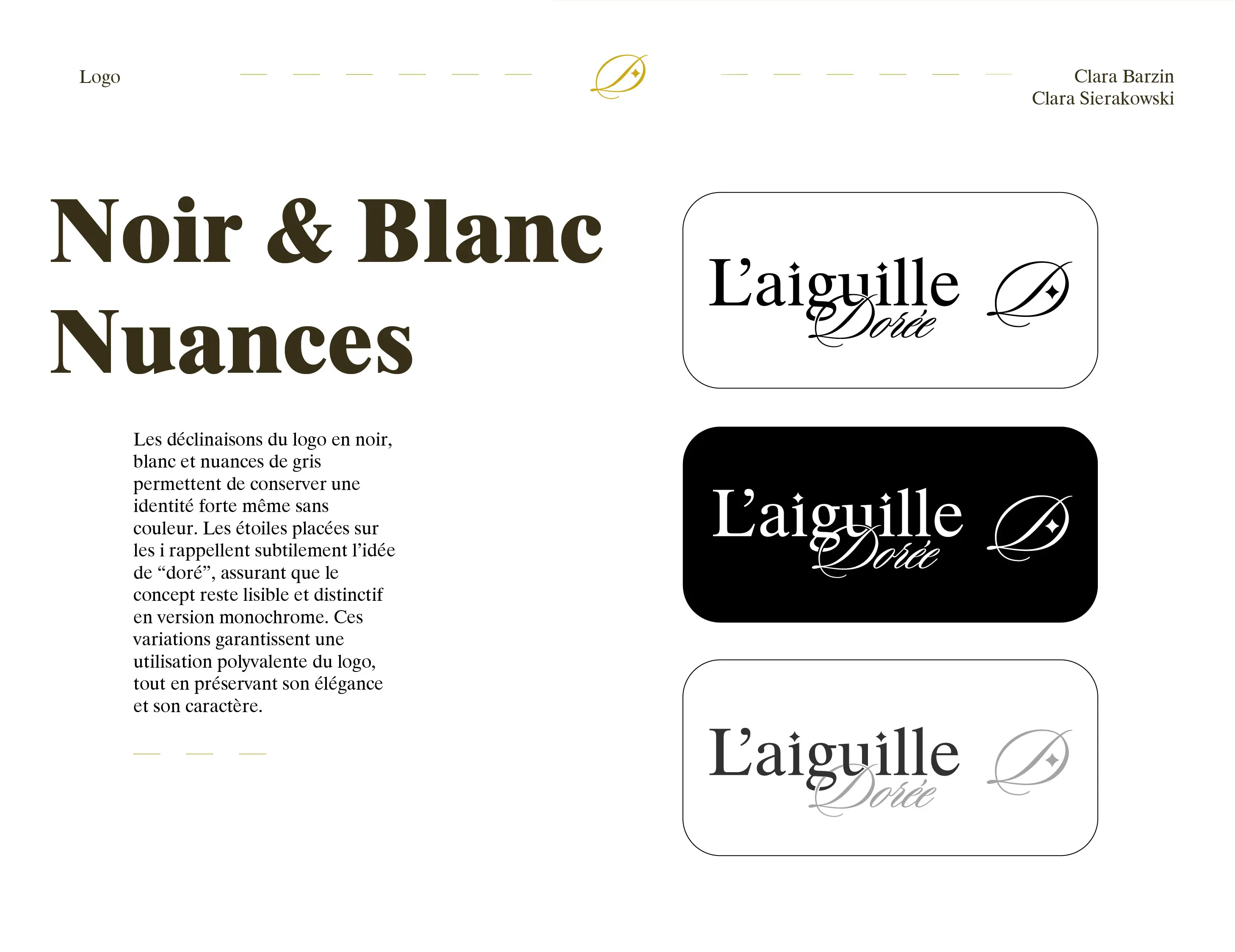 Nuances noir et blanc